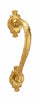 Empire door pull handle on rosettes 11 in. Classica collection.
