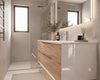 Flavia wall mounted bathroom vanity. Waterproof bathroom cabinet Secret Bath