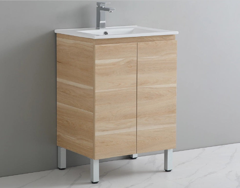 Gables bathroom vanity. Waterproof modern bathroom cabinet. Secret Bath