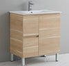 Gables bathroom vanity. Waterproof modern bathroom cabinet. Secret Bath