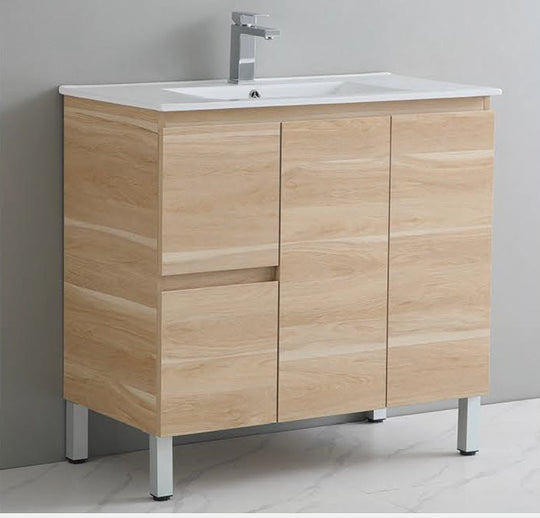 Gables bathroom vanity. Waterproof modern bathroom cabinet. Secret Bath