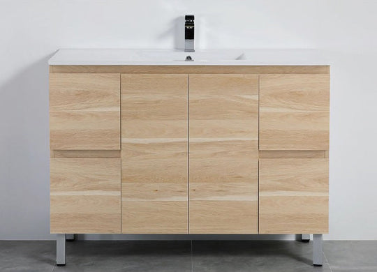 Gables bathroom vanity. Waterproof modern bathroom cabinet. Secret Bath
