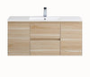 Gables bathroom vanity. Waterproof modern bathroom cabinet. Secret Bath