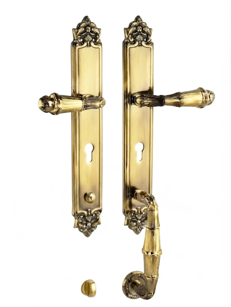 Gaia Entry Door Set. Luxury Front Door Lock Set.