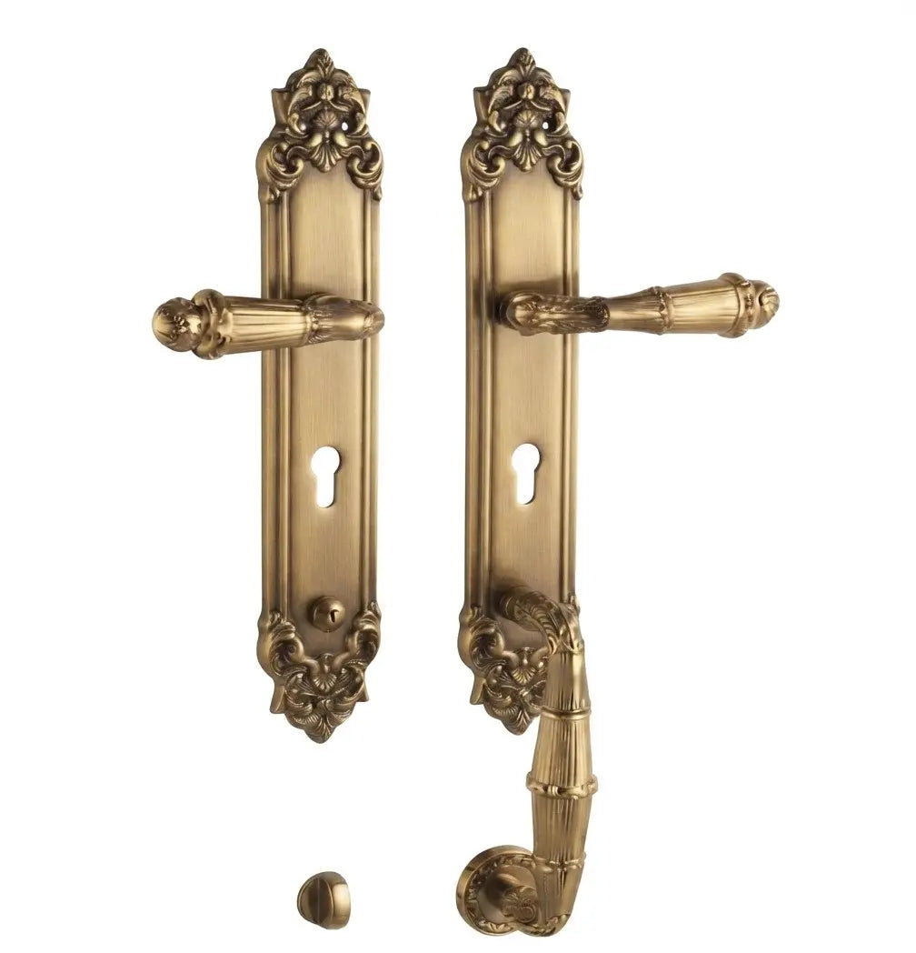 Gaia Entry Door Set. Luxury Front Door Lock Set.