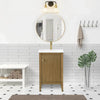Gale 20 inches free standing small bathroom vanity. Small bathroom cabinet.
