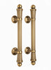 Giulia Door handles set 13.3". Luxury shower door pull handles set.