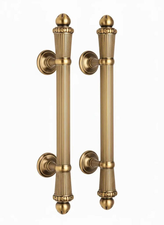 Giulia Door handles set 13.3". Luxury shower door pull handles set.