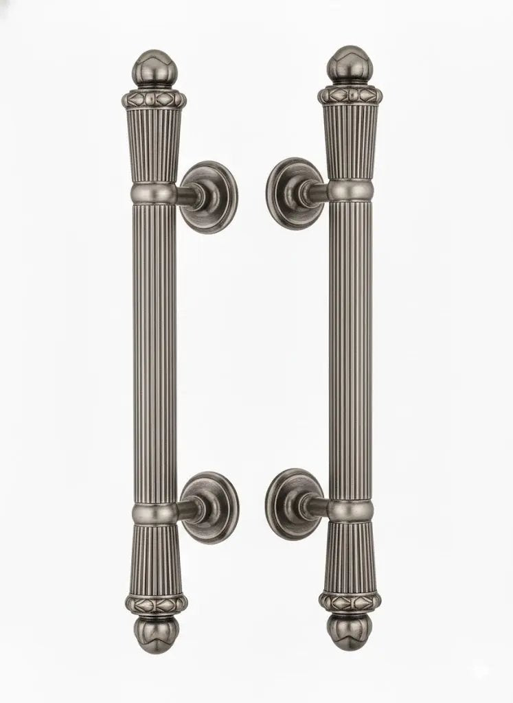 Giulia Door handles set 13.3". Luxury shower door pull handles set.