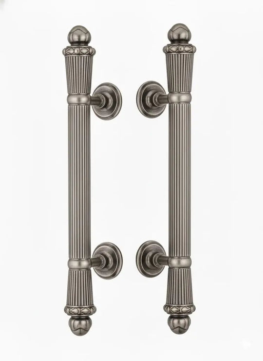 Giulia Door handles set 13.3". Luxury shower door pull handles set.