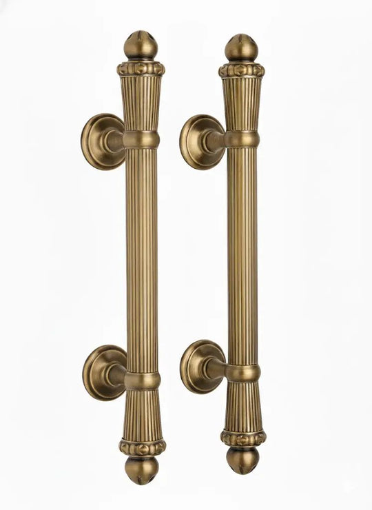 Giulia Door handles set 13.3". Luxury shower door pull handles set.