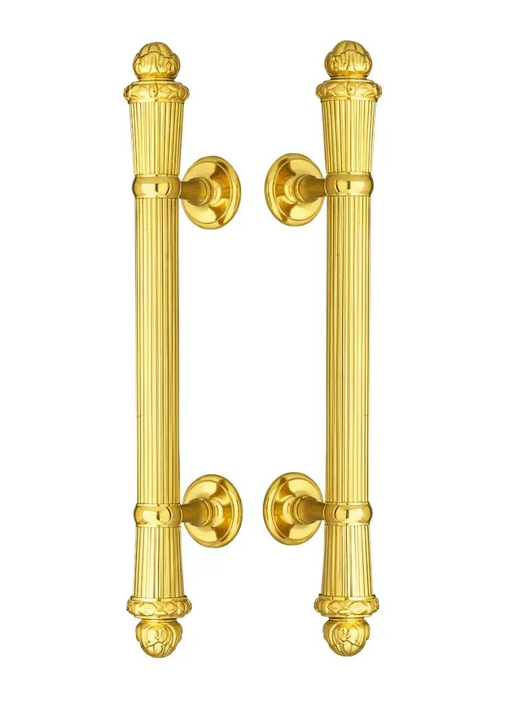 Giulia Door handles set 13.3". Luxury shower door pull handles set.