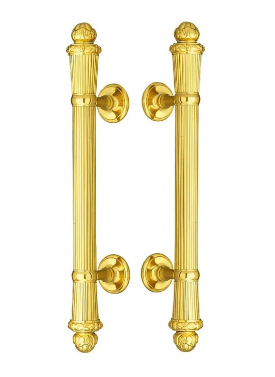 Giulia Door handles set 13.3". Luxury shower door pull handles set.