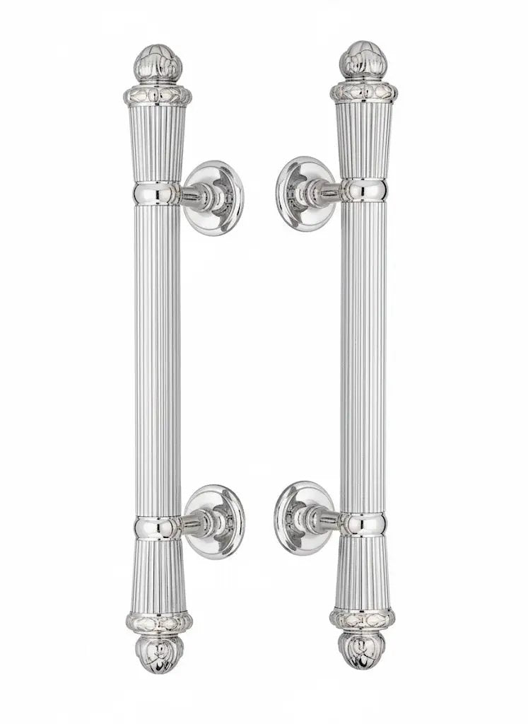 Giulia Door handles set 13.3". Luxury shower door pull handles set.