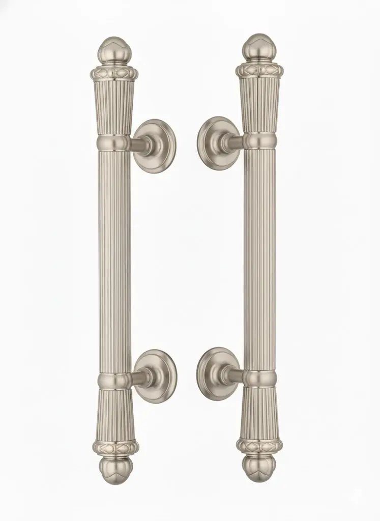 Giulia Door handles set 13.3". Luxury shower door pull handles set.