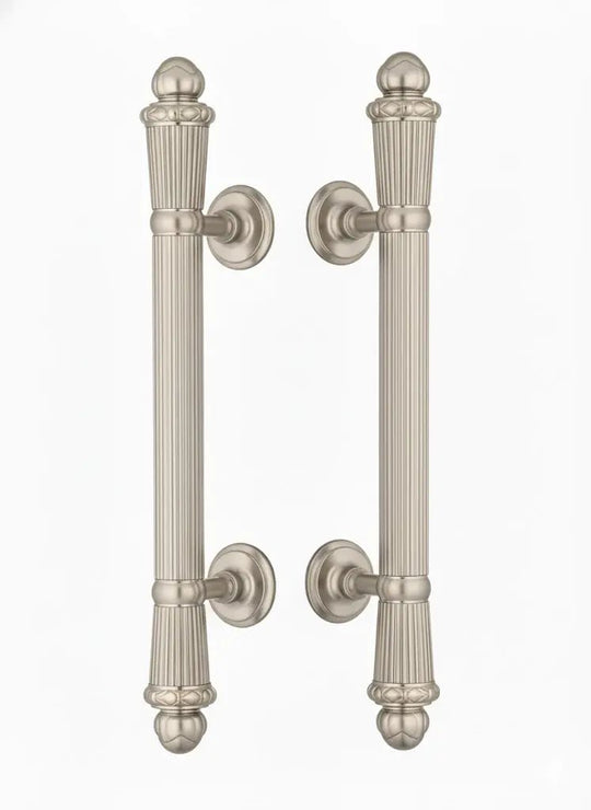 Giulia Door handles set 13.3". Luxury shower door pull handles set.
