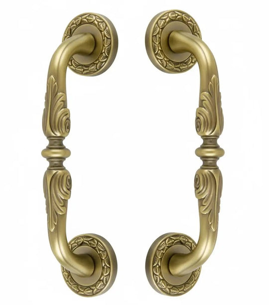 Gordes Luxury Door Pull handles set 9.5". Luxury entry door handles