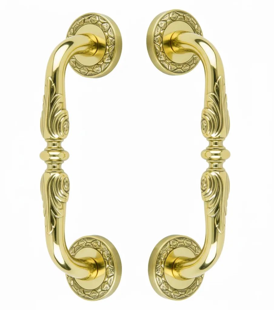 Gordes Luxury Door Pull handles set 9.5". Luxury entry door handles