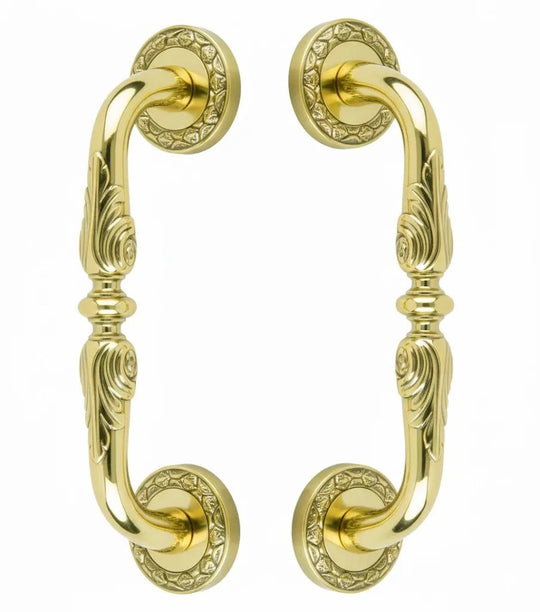 Gordes Luxury Door Pull handles set 9.5". Luxury entry door handles