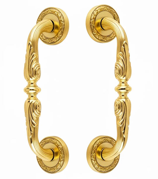 Gordes Luxury Door Pull handles set 9.5". Luxury entry door handles
