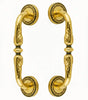 Gordes Luxury Door Pull handles set 9.5". Luxury entry door handles