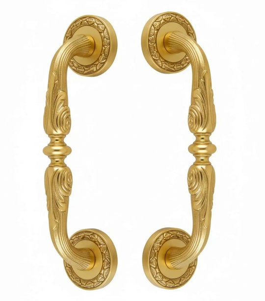 Gordes Luxury Door Pull handles set 9.5". Luxury entry door handles