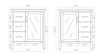 Grove free standing bathroom vanity. Waterproof bathroom cabinet. Secret Bath