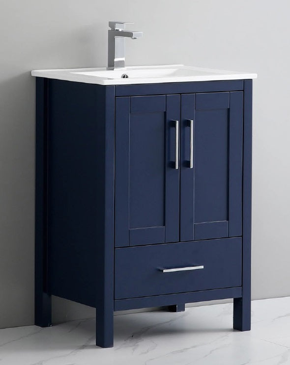 Grove free standing bathroom vanity. Waterproof bathroom cabinet. Secret Bath