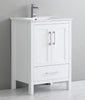 Grove free standing bathroom vanity. Waterproof bathroom cabinet. Secret Bath