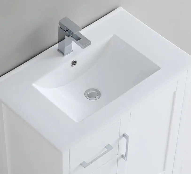 Grove free standing bathroom vanity. Waterproof bathroom cabinet. Secret Bath