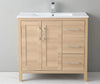 Grove free standing bathroom vanity. Waterproof bathroom cabinet. Secret Bath