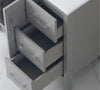 Grove free standing bathroom vanity. Waterproof bathroom cabinet. Secret Bath
