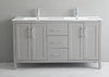 Grove free standing bathroom vanity. Waterproof bathroom cabinet. Secret Bath