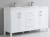 Grove free standing bathroom vanity. Waterproof bathroom cabinet. Secret Bath