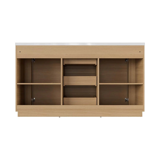 Back side 60 inches vanity