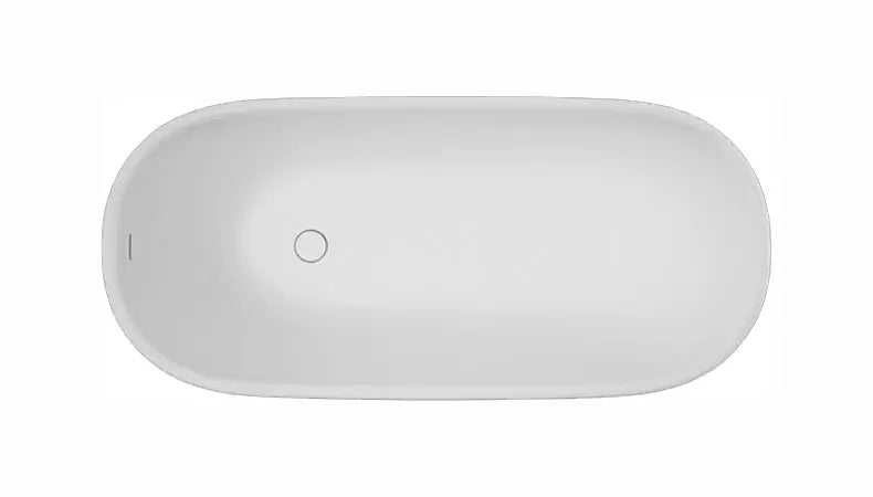 Kaja Bathtub, Luxury bathtub , Solid Surface bathtub ,Matte white bathtub ,Large bathtub, free standing bathtub