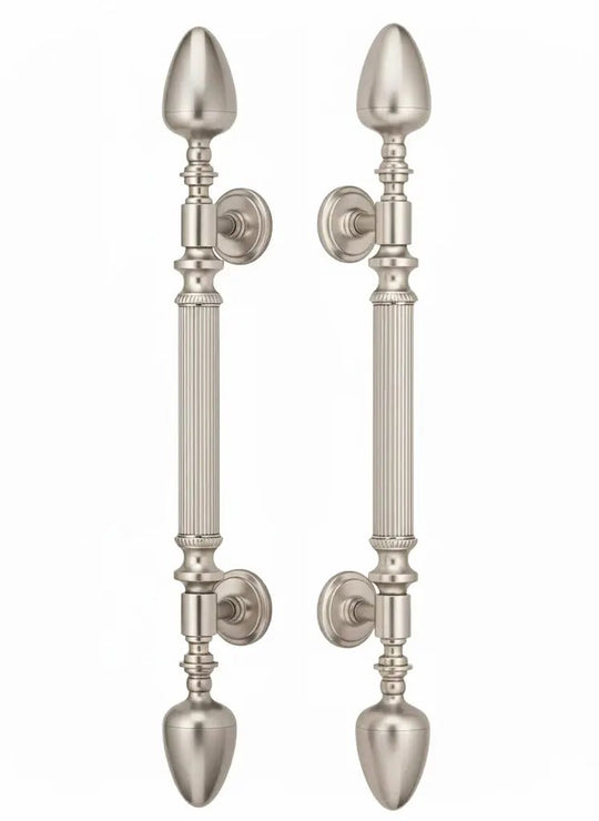 Loira Large Door pull handles set 27.5".  Luxury door hardware