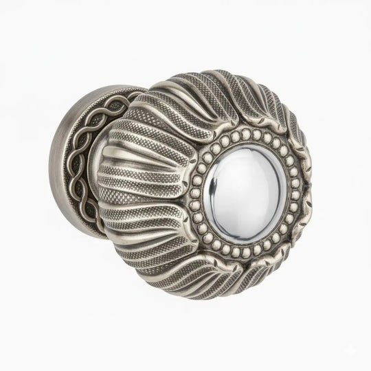 London Center door fixed knob 3 in . Classica collection. Door Knobs.