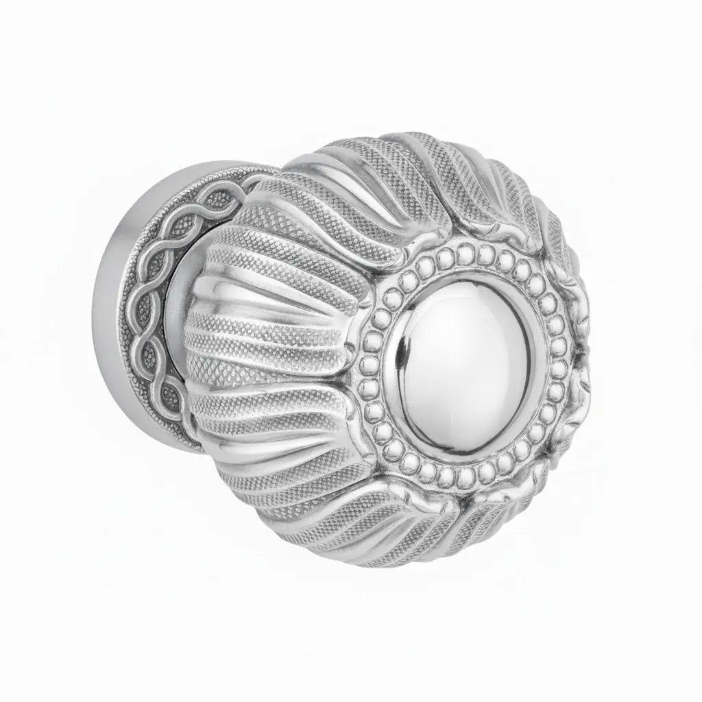 London Center door fixed knob 3 in . Classica collection. Door Knobs.