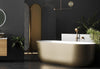 Malene Bathtub, Luxury bathtub , Solid Surface bathtub ,Matte gold bathtub ,Large bathtub, free standing bathtub, Balteco
