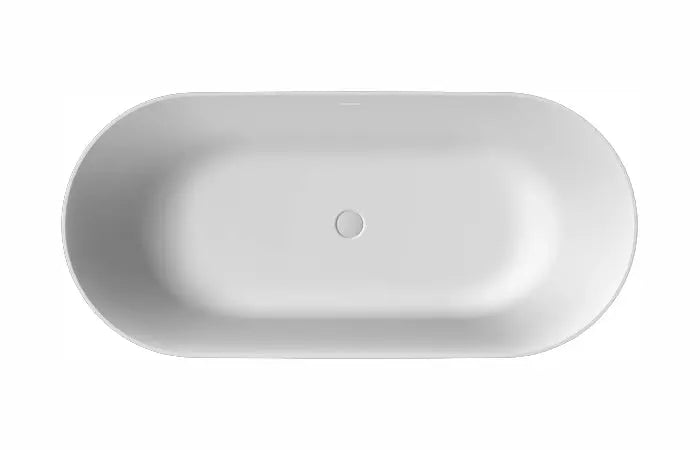 Malene Bathtub, Luxury bathtub , Solid Surface bathtub ,Matte white bathtub ,Large bathtub, free standing bathtub, Balteco