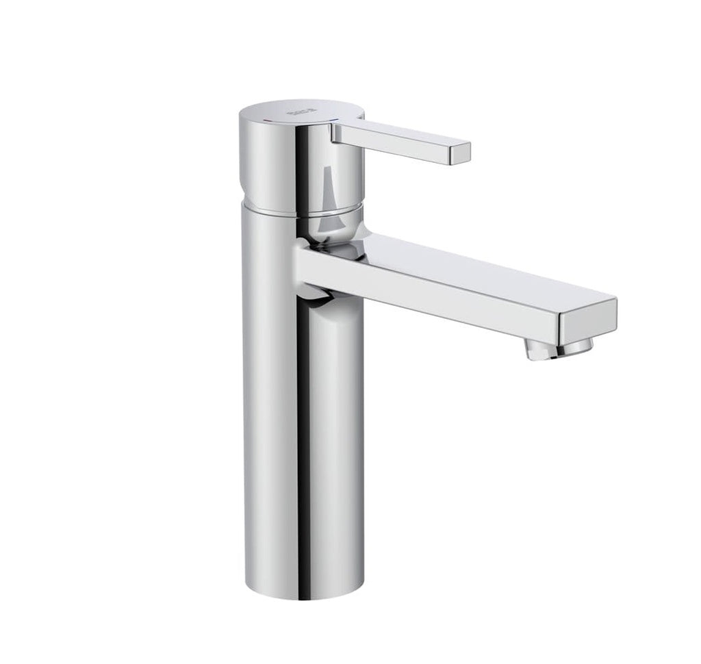 Naia by Roca bathroom sink faucet. Modern taps. Bathroom faucets.
