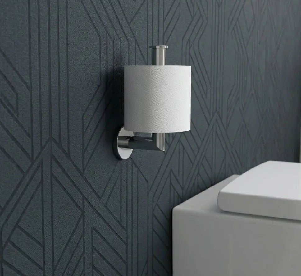 Guest bathroom toilet paper holder