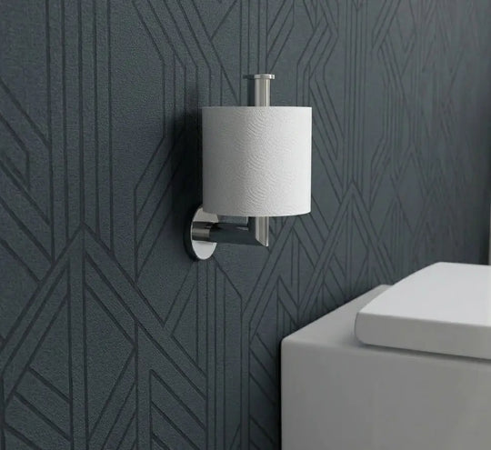 Guest bathroom toilet paper holder