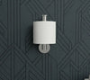 vertical toilet paper holder front view