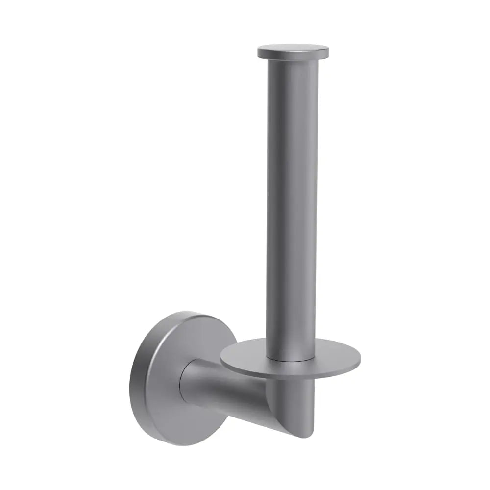 brushed inox toilet paper holder