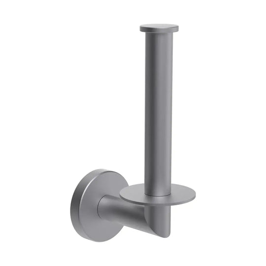 brushed inox toilet paper holder