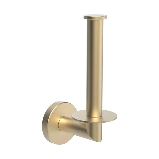 Matte gold toilet paper holder