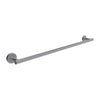 Brushed inox large towel bar by Laufen