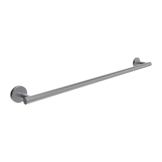 Brushed inox large towel bar by Laufen